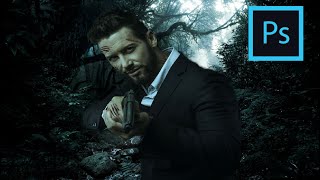 Fighting Injured Man-Photo Manipulation. screenshot 4