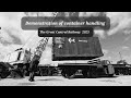 1960s Rail freight container handling demo in 2023 at The Great Central Railway