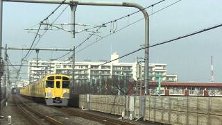 西武鉄道2075F+2453F 通勤急行池袋行 中村橋通過