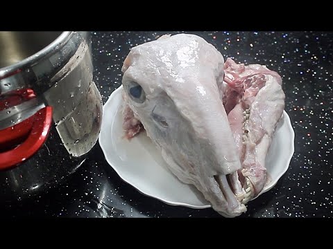 راس الخروف لحمة راس پاچة باجة - YouTube