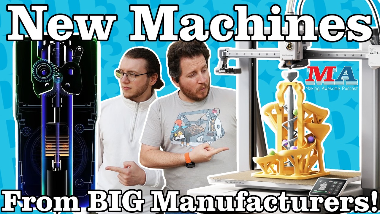New Machines from Creality and Bambu!! (Klitek, A2L and MORE!!)- Making Awesome 262