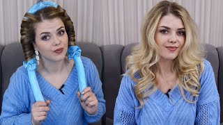 КУДРИ БЕЗ ПЛОЙКИ ! HEATLESS CURLS TUTORIAL