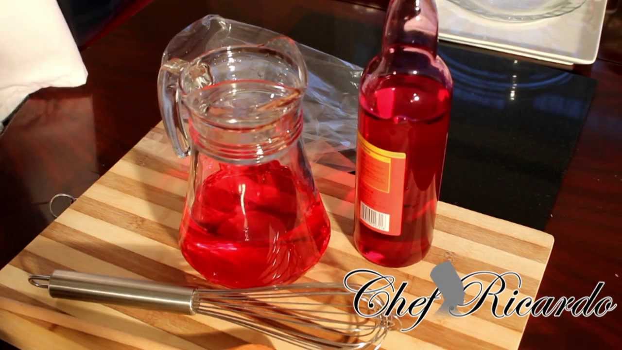 Caribbean Sky Juice Drink Part 2 | Recipes By Chef Ricardo | Chef Ricardo Cooking