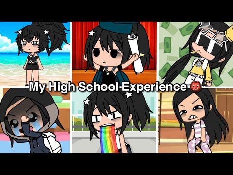 my high school experience in one video | gacha life