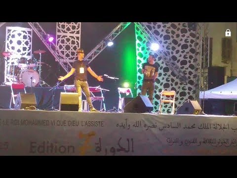 بالفيديو عرض الثنائي الفكاهي حسن و محسن في اختتام مهرجان الثقافة و الفنون و التراث