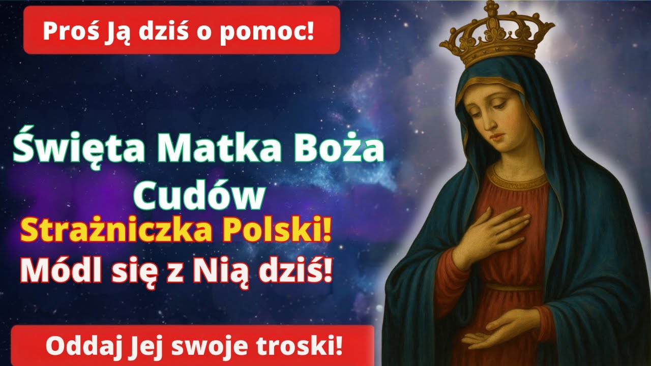 MATKA BOŻA CUDÓW 💗 WYSŁUCHAJ TEJ MODLITWY TYLKO RAZ I ODBIERZ SWÓJ CUD JESZCZE DZIŚ