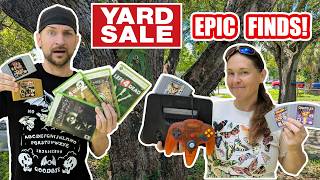 EPIC Yard Sale Find! Nintendo 64 & Xbox Video Games!