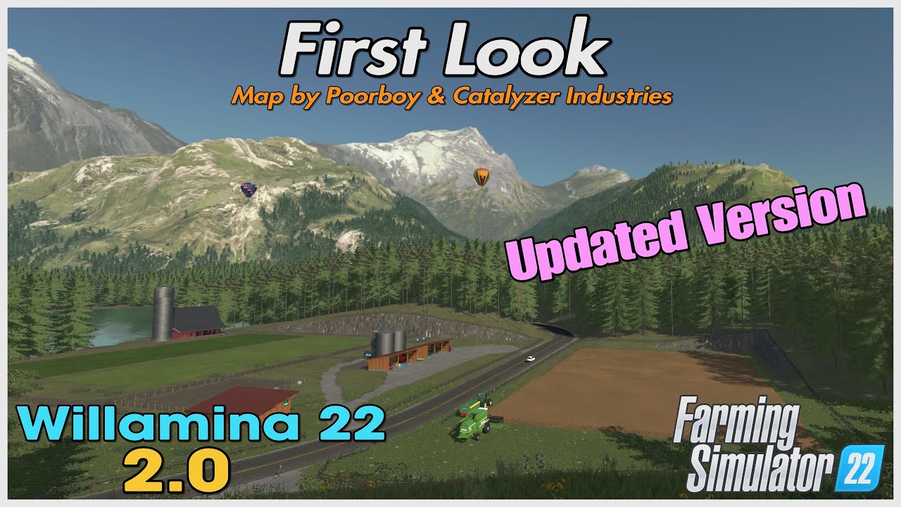 First Look / Willamina 22 2.0 / Updated Version / FS22 / PS5