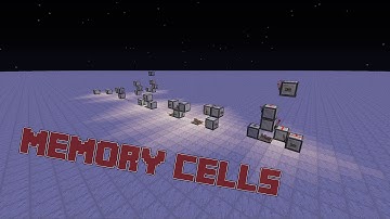 [In-Depth Guide] Basic Memory Cell Variations in Minecraft (RS Nor Latch)