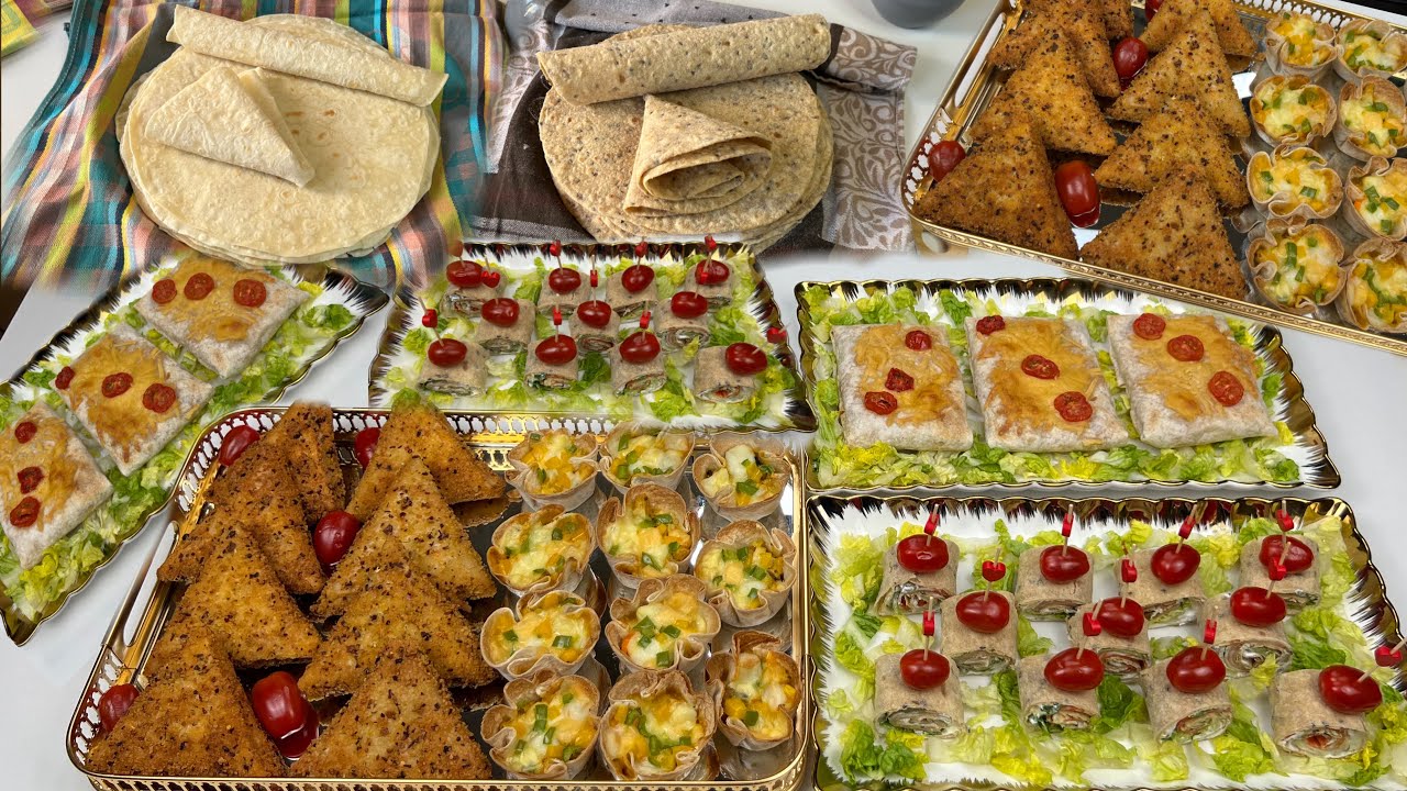 هانا سهلتها عليك ففطور رمضان💪اقتراحات متنوعة بخبز الطورطيلا بدقيق القمح الكامل والعادي