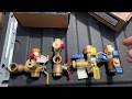 Tankless Water Heater service valve comparison