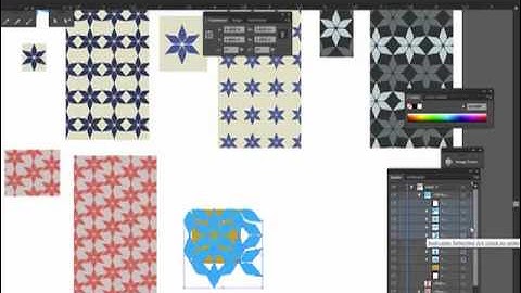 Adobe Illustrator CS6 Pattern Tool Intro Part 2