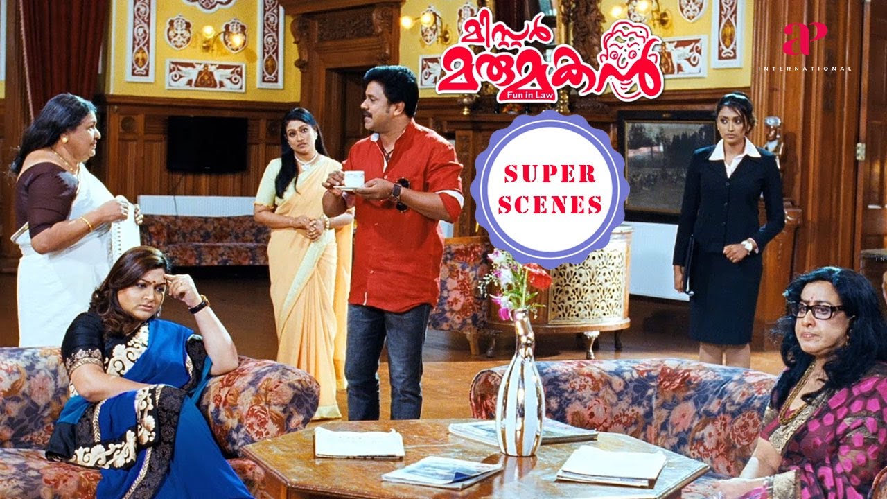 Mr. Marumakan Super Scenes | Witness the epic showdown between Dileep and Khushbu | Dileep | Sanusha