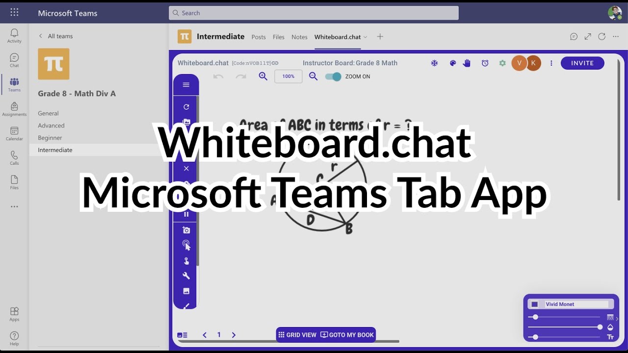 Whiteboard.chat in MS Teams