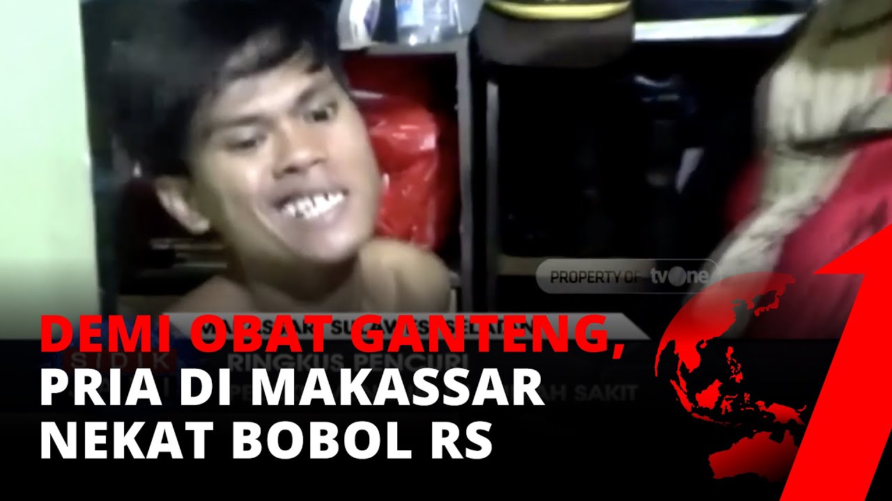 Demi Mabuk Tramadol, Pria di Makassar Nekat Bobol Rumah Sakit