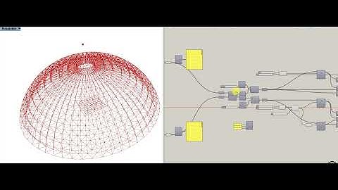 Parametric Space Frame dome