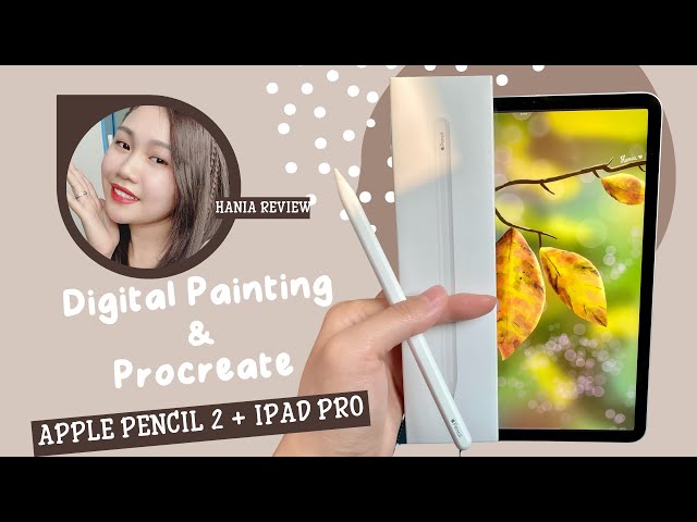 Apple pencil 2 vs Ipad Pro 2020 | Trải nghiệm phần mềm vẽ "xịn sò" Procreate ( Share brush for you)