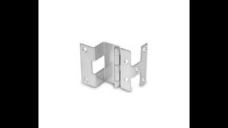 Pro Value IHP388 26D Dull Chrome 5 Knuckle Institutional Overlay Hinge   1 Pr