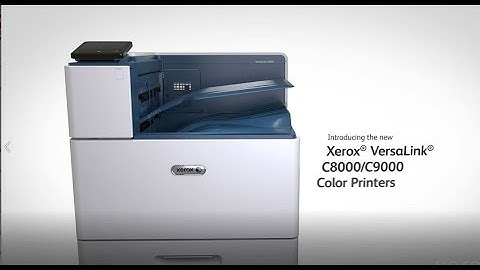 Xerox VersaLink C8000 / C9000