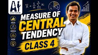 MEASURE OF CENTRAL TENDENCY | DISPERSION | CLASS 4