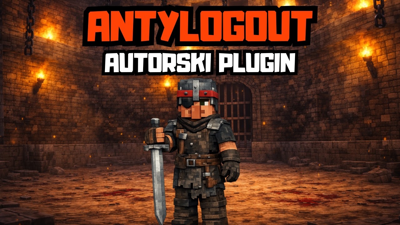 🚫 DARMOWY AUTORSKI PLUGIN NA ANTYLOGOUT | SERWERY MINECRAFT - YouTube