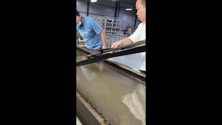 Carbon fiber water transfer printing for automotive interior parts, accurately reproducing the