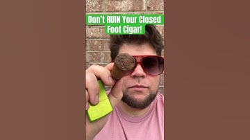How to light your closed foot cigar like a GOD #cigars #shorts #pickjimi