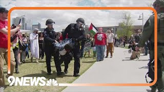 Police called in to pro-Palestinian encampment on Denver campus
