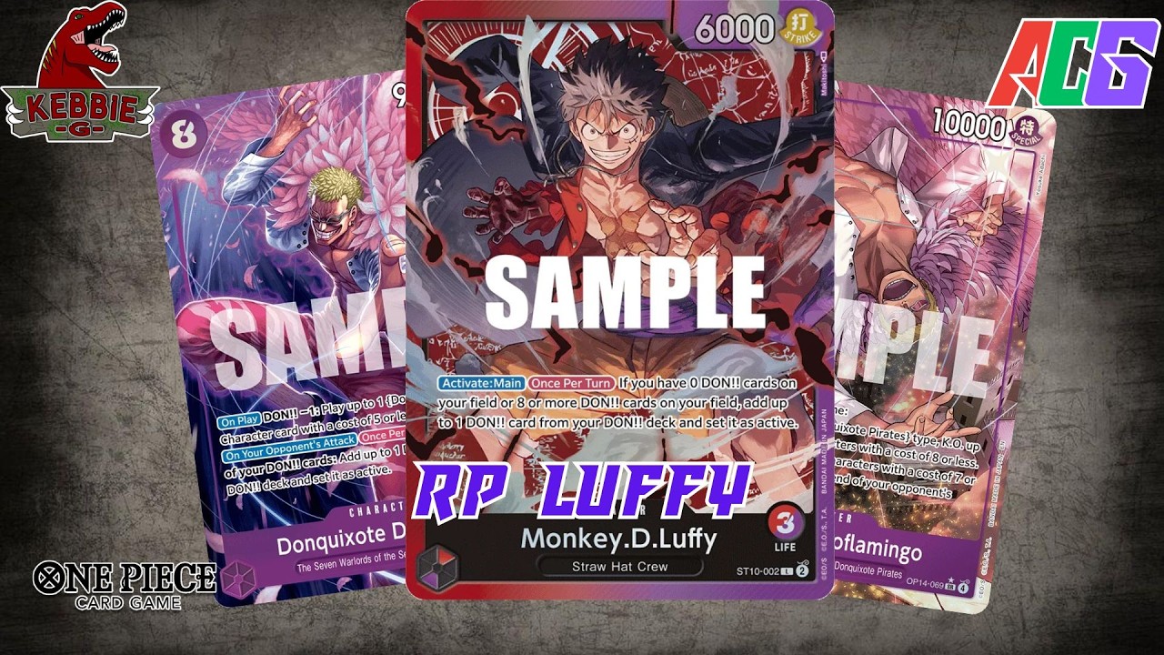 RP Luffy | One Piece TCG | OP15/EB04 Gameplay - YouTube