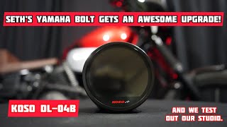 The Koso DL04B for Yamaha Bolts.