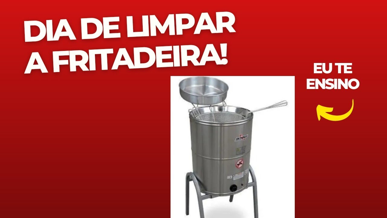 Como funciona uma fritadeira água e óleo??!!!