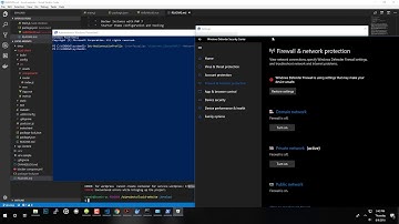 docker shared drive firewall problem   windows 10