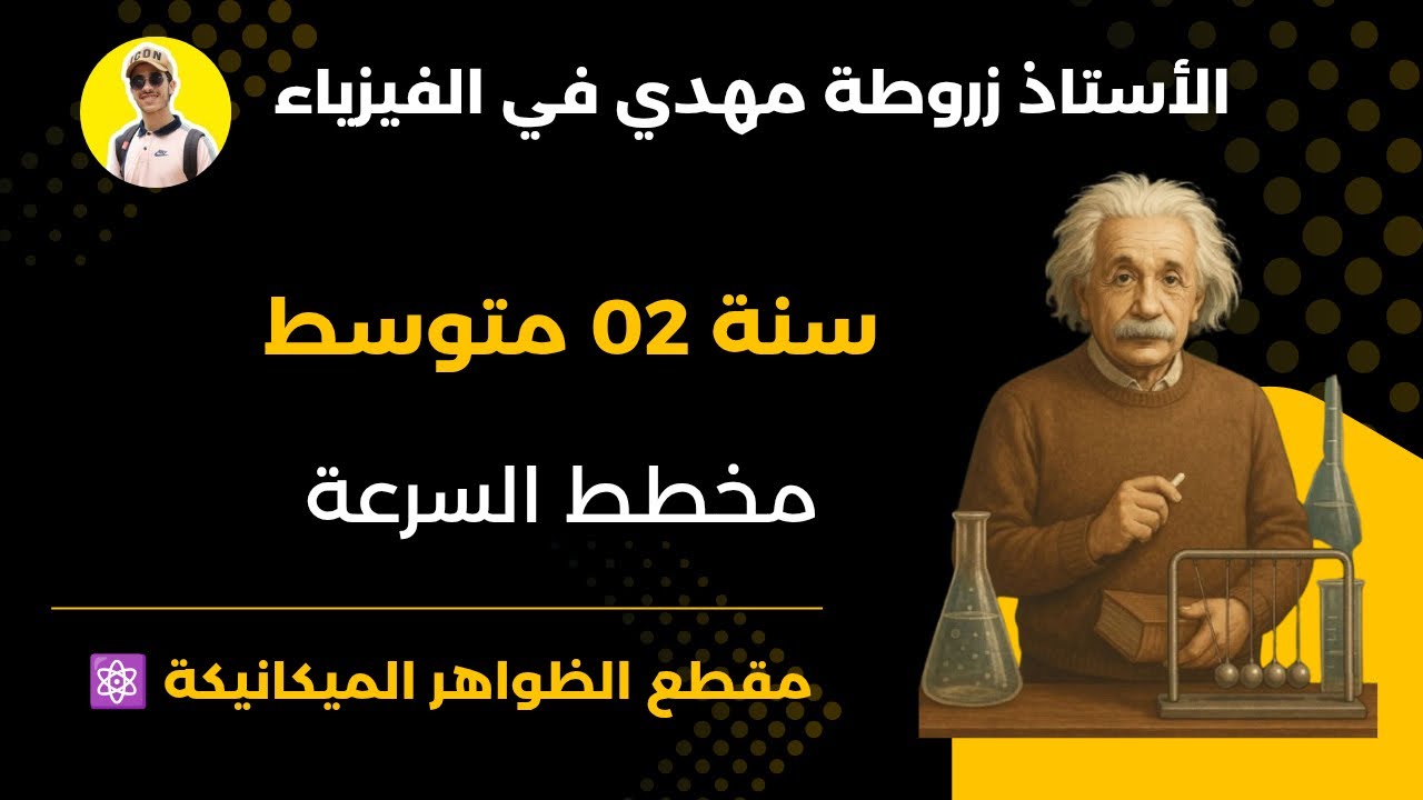 درس مخطط السرعة بالتفصيل سنة 02 متوسط 📚