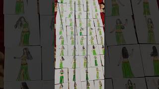 😍Aaj ki Raat💃 #newsong #bollywood #music #dance #flipbookanimation #artvideo #shorts #viralshort
