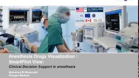 GPS for anaesthesia level : smart pilot view, what’s new? - Drager