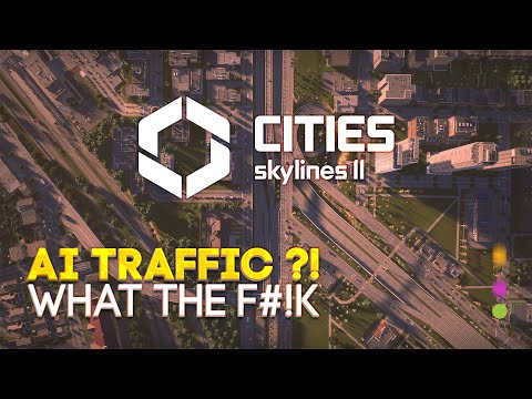 Unbelievable Traffic Chaos in Cities Skylines 2 | New Gameplay Update