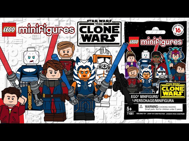 vil beslutte tilskuer tsunamien LEGO Star Wars: The Clone Wars CMF Series - YouTube
