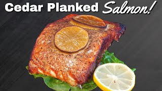 Easiest & Best Way To Cook Salmon | How To Cook Cedar Planked Salmon LSG