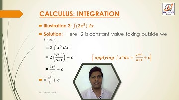 CALCULUS - INTEGRATION EXAMPLE NO. 1 to 3 #INTEGRATION #CALCULUS #STATISTICS4ALL BY DR KUNAL KHATRI