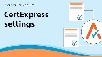 CertExpress settings - CertCapture