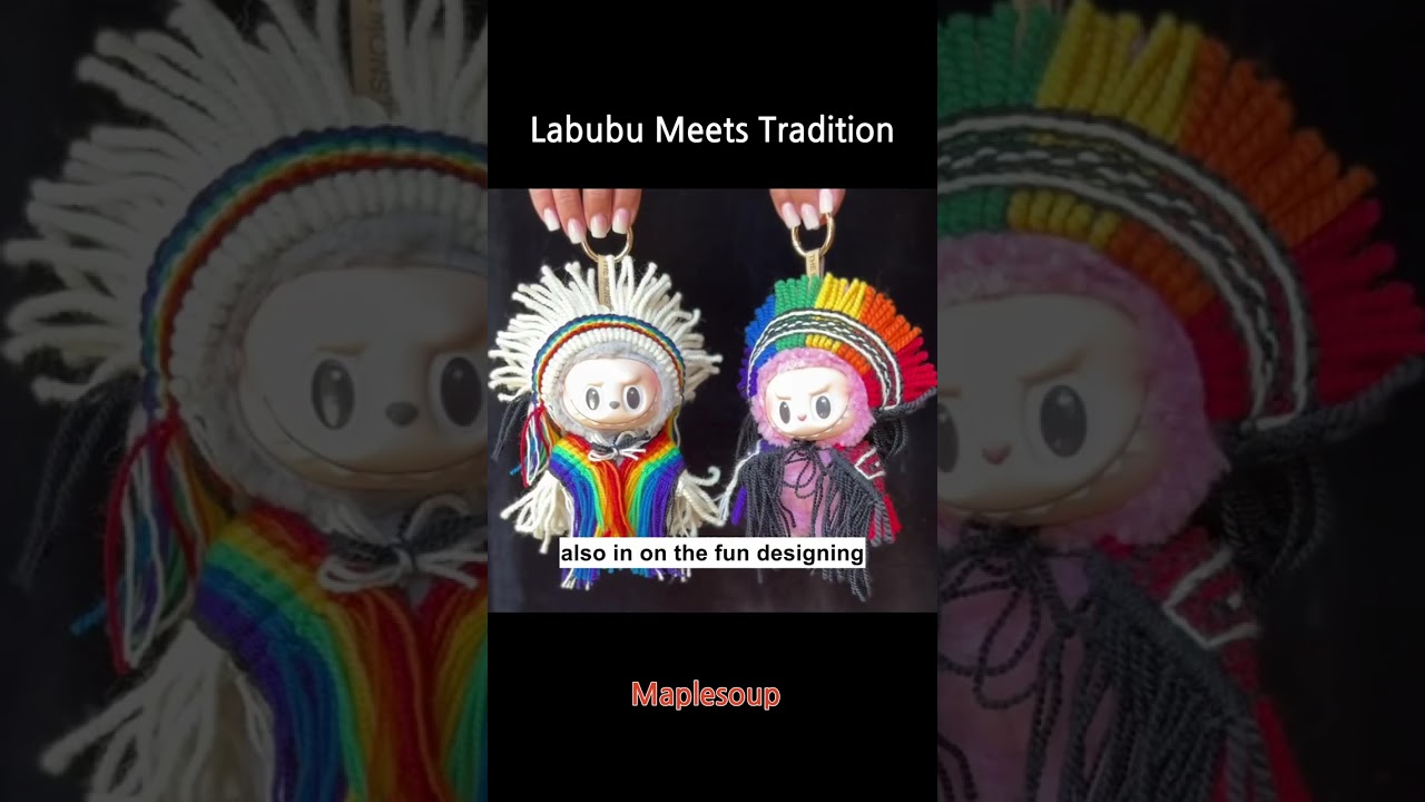 Indigenous Artists Revamp Labubus with Traditional Flair