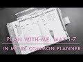 B6 Common Planner Plan With Me | featuring AliciaMichelleXO (AMXO) [PWM]