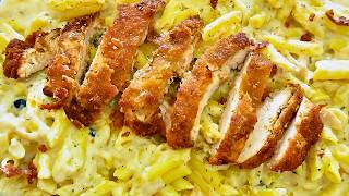 This Alfredo Pasta Technique Is A Game Changer | Special White Sauce Pasta With Mushrooms screenshot 5
