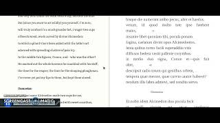 Virgil Eclogue 3- Latin reading/ English translation by A.S. Kline