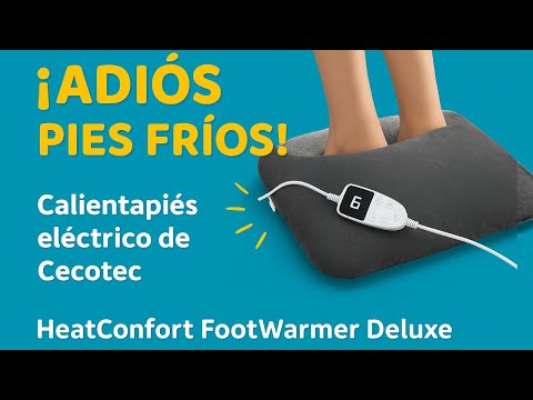 SAY GOODBYE TO COLD FEET! ❄️ Cecotec HeatConfort FootWarmer Deluxe Electric Foot Warmer by Cecotec