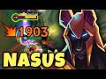 Wild Rift Nasus Mid Lane Gameplay in Season 20 (Build &amp; Runes)