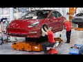 Tour of tesla billions  factory producing most advanced electric cars