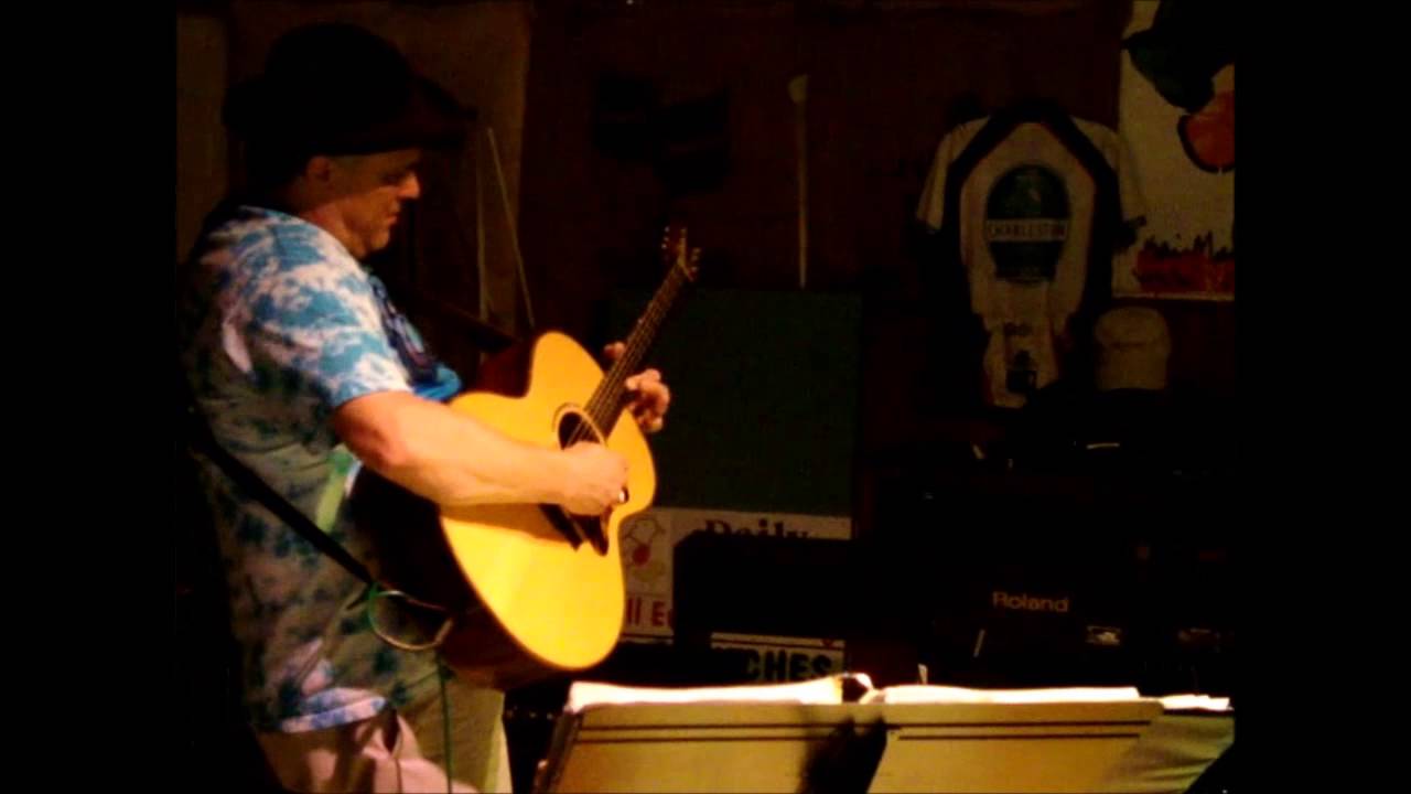 Dave Keller performing at Coastal Coffee Roasters in Summerville, SC