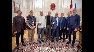 Мер Одеси Геннадій Труханов нагородив ветеранів одеського футболу