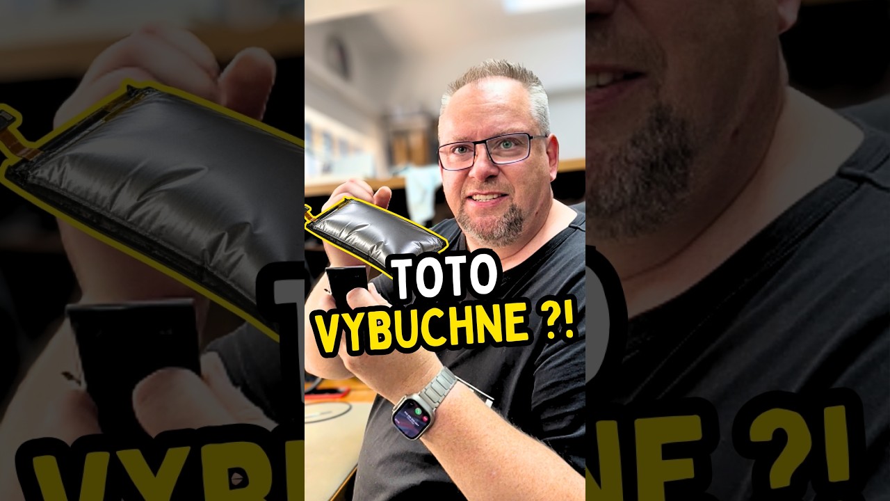 TOTO MÔŽE VYBUCHNÚŤ?! 😳 #mihservis #smartphone #apple #iphone